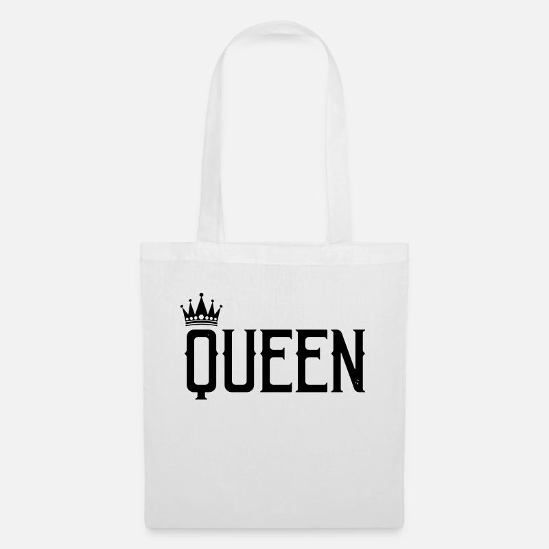 queen - Stoffbeutel - Weiß