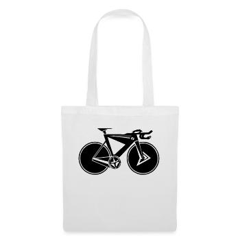 Road bike, gift idea for bike friends - Tote Bag - white - Front