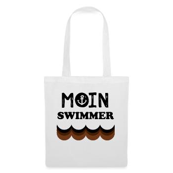 Triathlon Swim Bike Run Marathon - Stoffbeutel - Weiß - Vorne