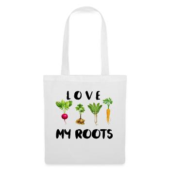 Vegetables Gardening Cute Garden Root - Tote Bag - white - Front