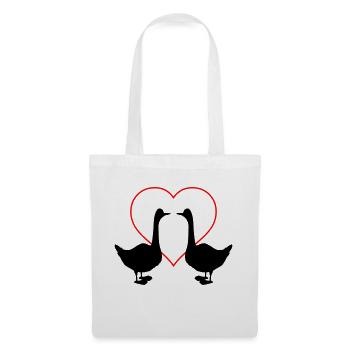 Goose Love 2 - Tote Bag - white - Front
