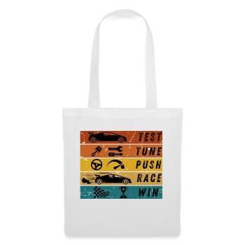 LA MEILLEURE FAÇON DE GAGNER UNE COURSE - Sac en tissu - blanc - Devant