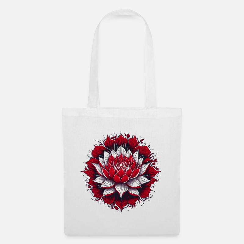 Lotus - Stoffbeutel - Weiß