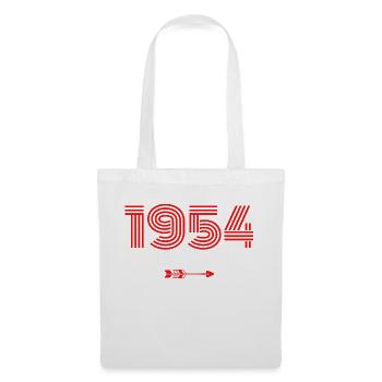 Born in 1954 - Tote Bag - white - Front