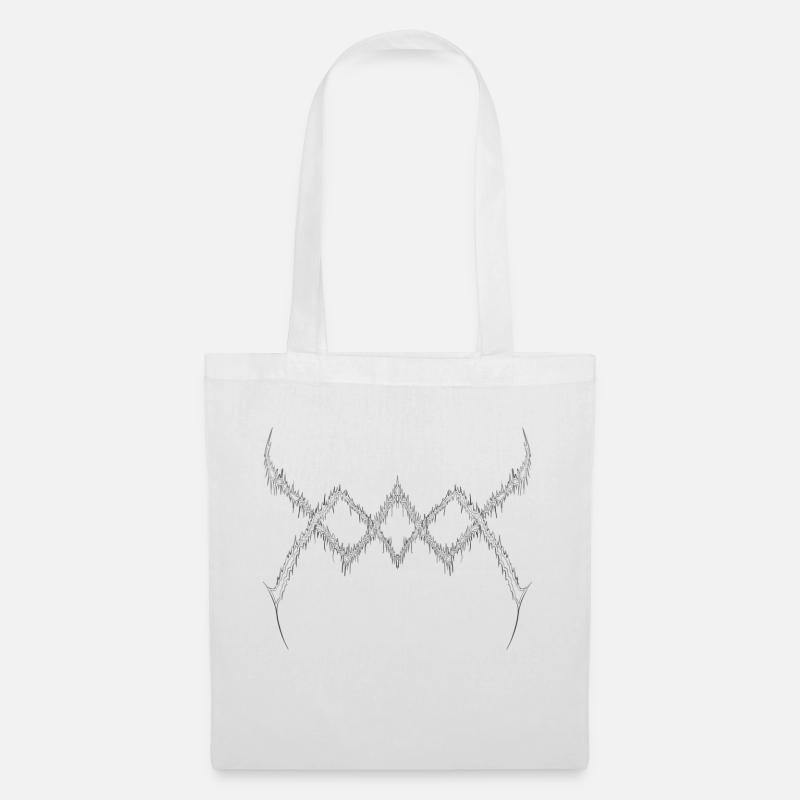 Random Techno - Tote Bag - white