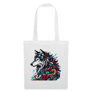 Wolf - Tote Bag - white - Front