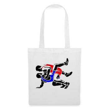 Lutter - Sac en tissu - blanc - Devant