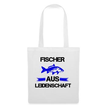 Fishermen with passion - Tote Bag - white - Front