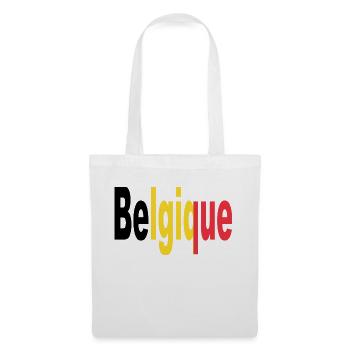 Belgique - Show your love for Belgium - Tote Bag - white - Front
