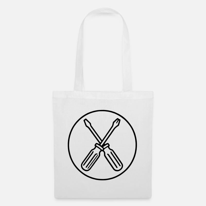 Screwdriver - Tote Bag - white