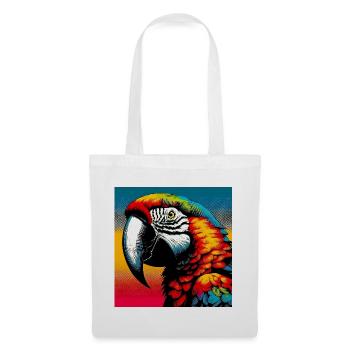 parrot - Tote Bag - white - Front