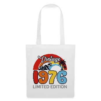 Vintage 1976 Limited Edition - Stoffbeutel - Weiß - Vorne
