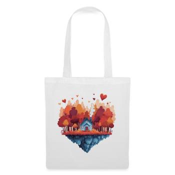 Rêve de la Maison de l’Île d’Automne - Sac en tissu - blanc - Devant