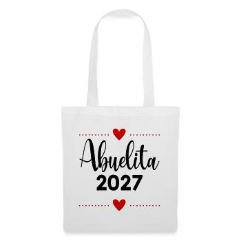 Granny Abuelita 2027, Spanien - Stoffbeutel - Weiß - Vorne