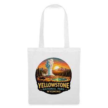 Yellowstone National Park Adventure Nature - Tote Bag - white - Front