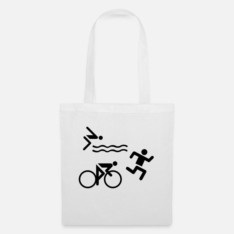 Triathlon - Tote Bag - white