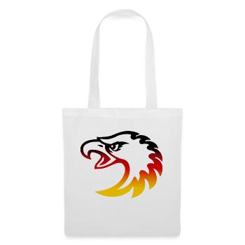 Allemagne tête d'aigle - Sac en tissu - blanc - Devant