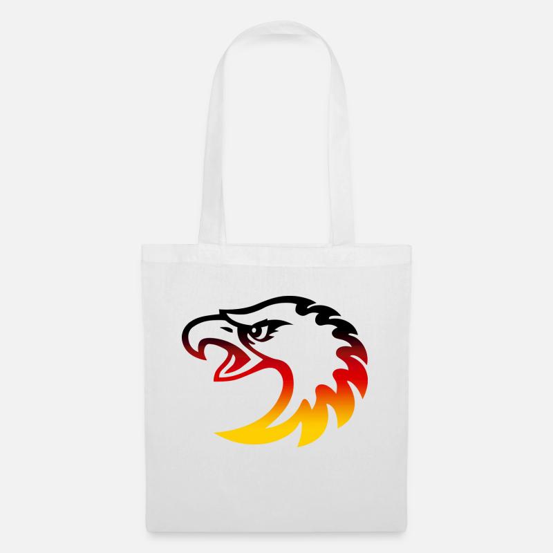 Germany eagle head - Tote Bag - white