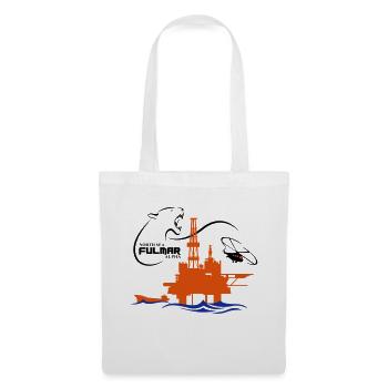 Fulmar Oil Rig Platform North Sea Aberdeen - Tote Bag - white - Front