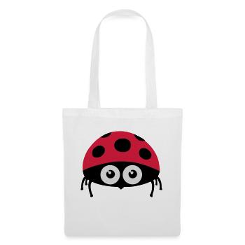 Ladybird (ladybug) 02.1 - Tote Bag - white - Front