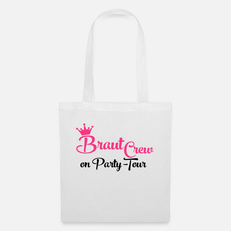 Team Bride - Stoffbeutel - Weiß