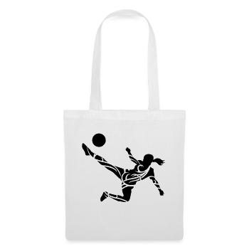 Soccer female eu - Tote Bag - white - Front