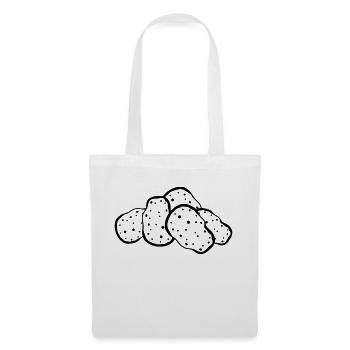 heap many design potato eat delicious cook ku - Tote Bag - white - Front