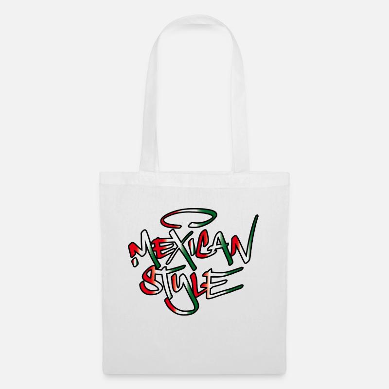 Mexican style - Tote Bag - white