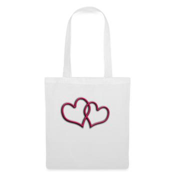 Heart Valentine's Day (Heart) - Tote Bag - white - Front