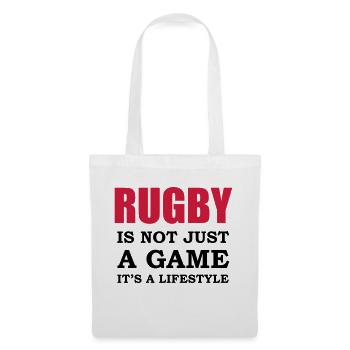 rugby style - Tote Bag - white - Front