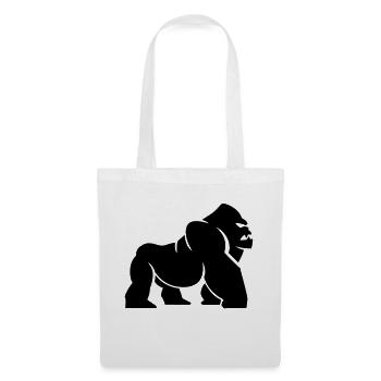 big scary gorilla - Tote Bag - white - Front