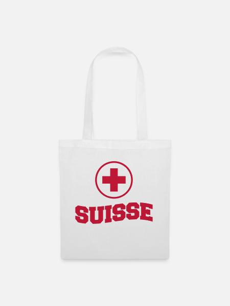 Suisse - Stoffbeutel - Weiß