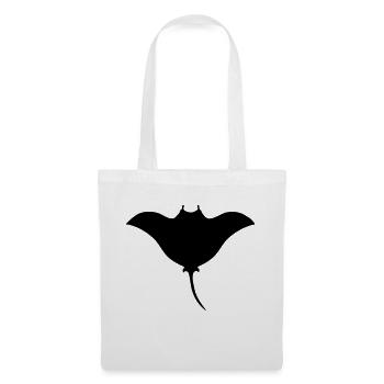 manta symbol tattoo pacific tribal - Tote Bag - white - Front