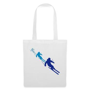 équipe modèle équipage 3 nombreux amis aviron ski - Sac en tissu - blanc - Devant