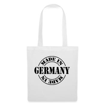 made in germany m1k2 - Stoffbeutel - Weiß - Vorne