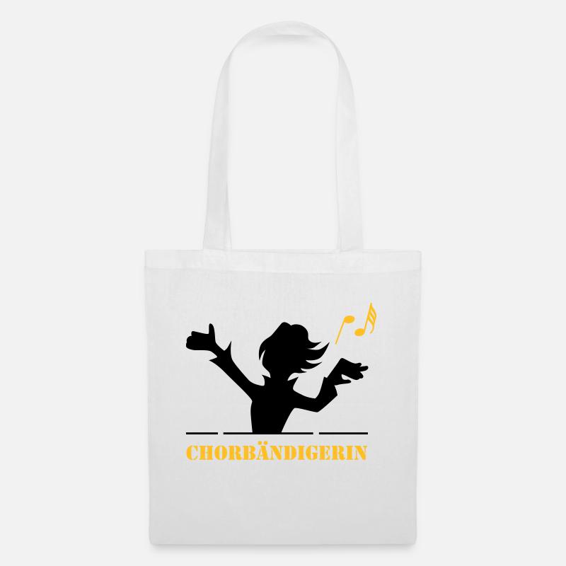 Chorbändigerin - Stoffbeutel - Weiß