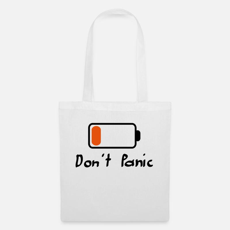 0017 Battery exp - Tote Bag - white