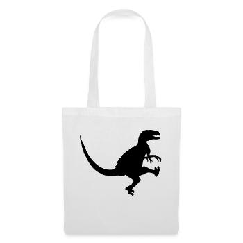 Danse attaquer Raptor T -Rex - Sac en tissu - blanc - Devant