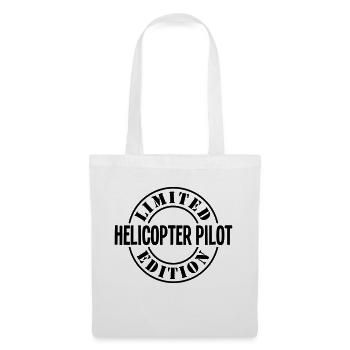 helicopter pilot limited edition stamp c - Tote Bag - white - Front