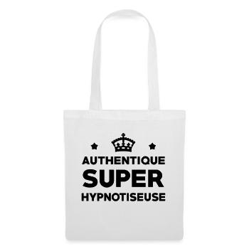 Hypnose / Hypnotiseur / Hypnotiseuse / Médecine - Sac en tissu - blanc - Devant
