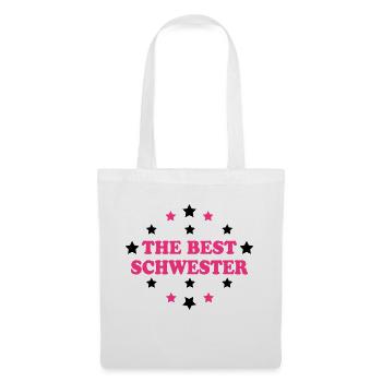 The best schwester - Tote Bag - white - Front