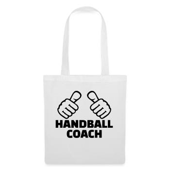 Handball coach - Tote Bag - white - Front