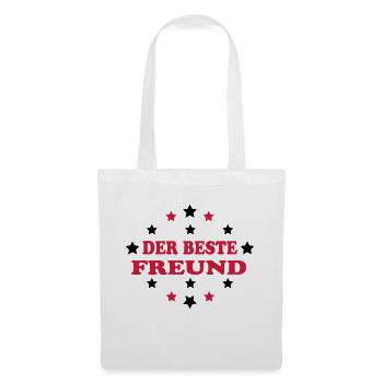 Der beste freund - Tote Bag - white - Front