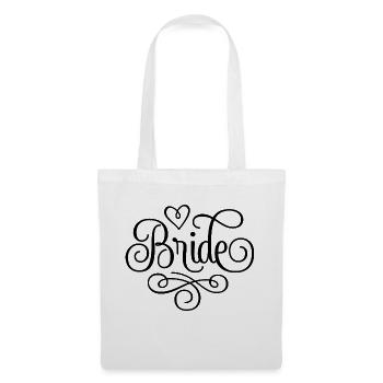 Bride bachelorette marriage hen party - Tote Bag - white - Front