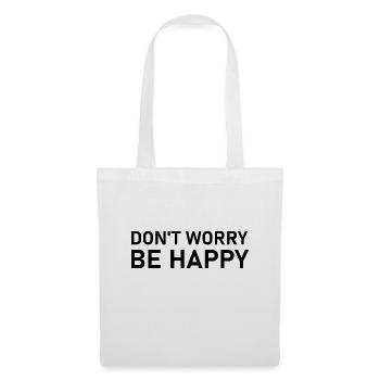 Don t worry be happy - present - Tote Bag - white - Front