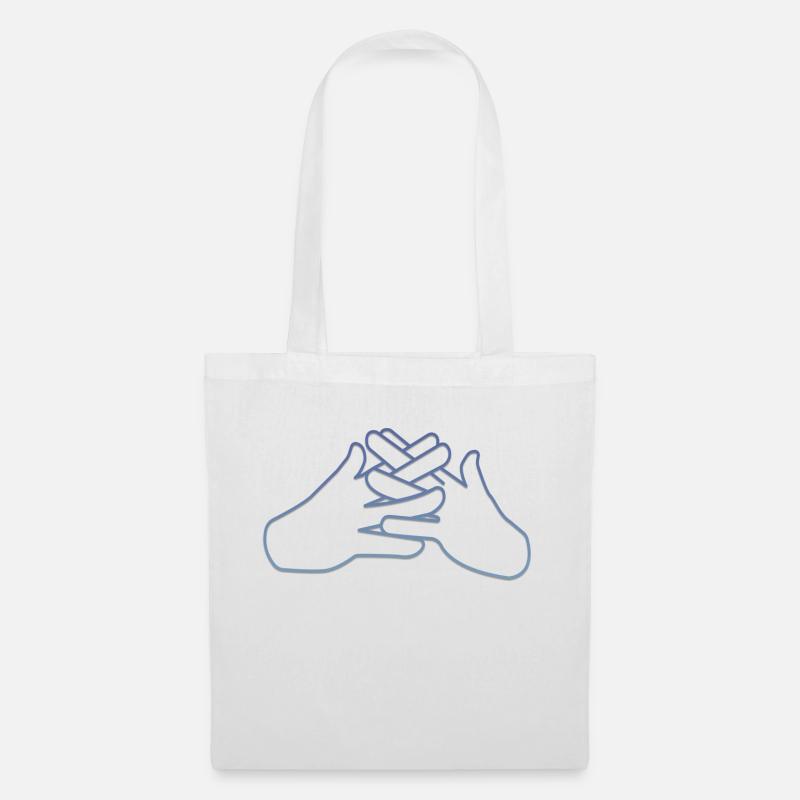 Hands - Sac en tissu - blanc