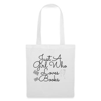 Livre - Sac en tissu - blanc - Devant