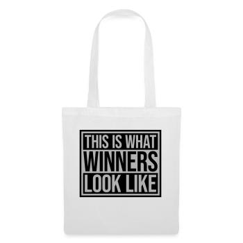 À quoi ressemblent les gagnants - Sac en tissu - blanc - Devant