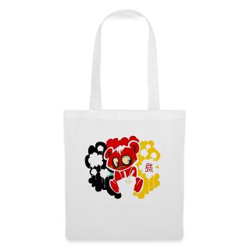 Ours - Sac en tissu - blanc - Devant