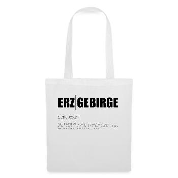 Erzgebirge Synonym - Stoffbeutel - Weiß - Vorne